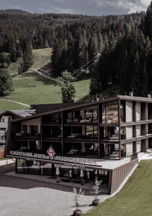 Außenansicht vom Aparthotel JoAnn