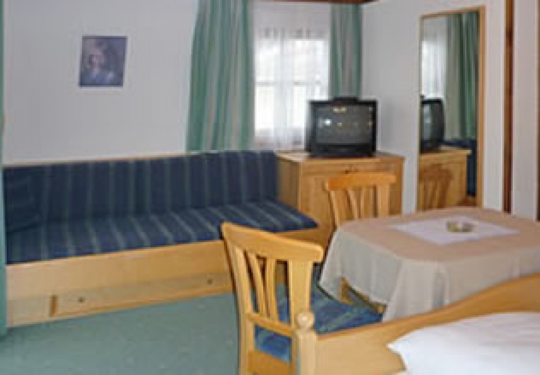 Schlafzimmer im Appartement im Haus Brunnleiten in Kleinarl, Österreich